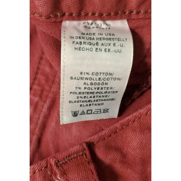 True Religion World Tour Burgandy Jeans Size 28X30 Made USA 🇺🇸 - Picture 4 of 7